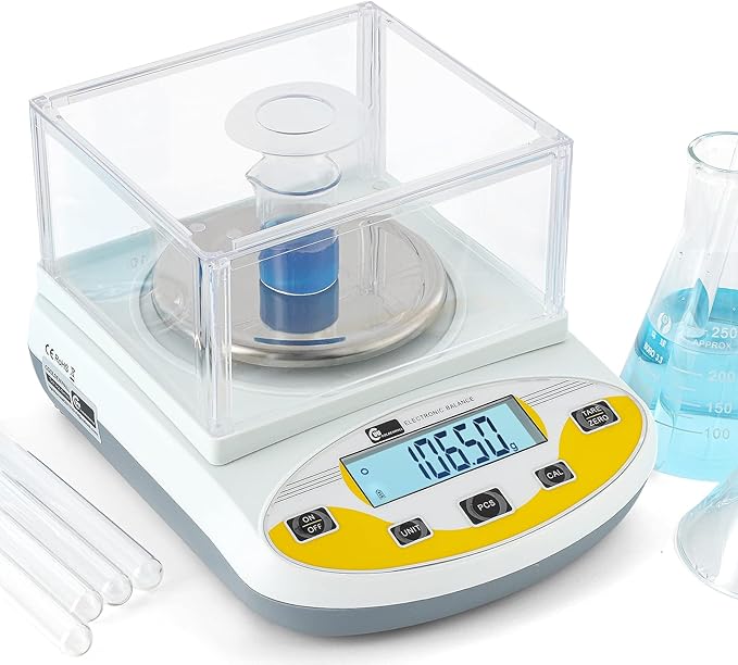 CGOLDENWALL Precision Lab Scale 1000gX0.01g Analytical Electronic Balance by CGOLDENWALL