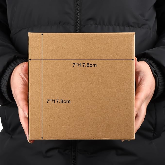 EdenseeLake 7x7x7 inches Shipping Boxes Small Cardboard Boxes - Image 3