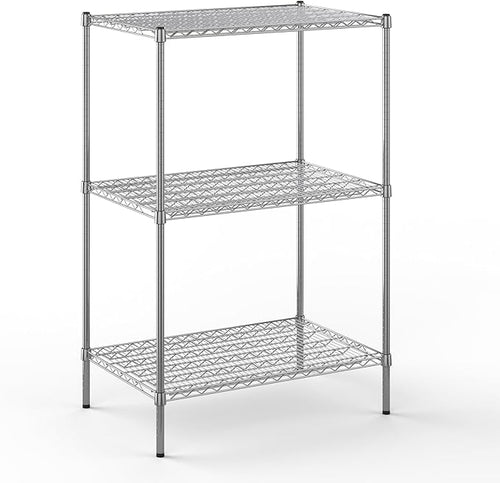 24" Deep x 36" Wide x 54" Height Wire Shelving Kit | 3-Tier | NSF Commercial by Regal+Altair