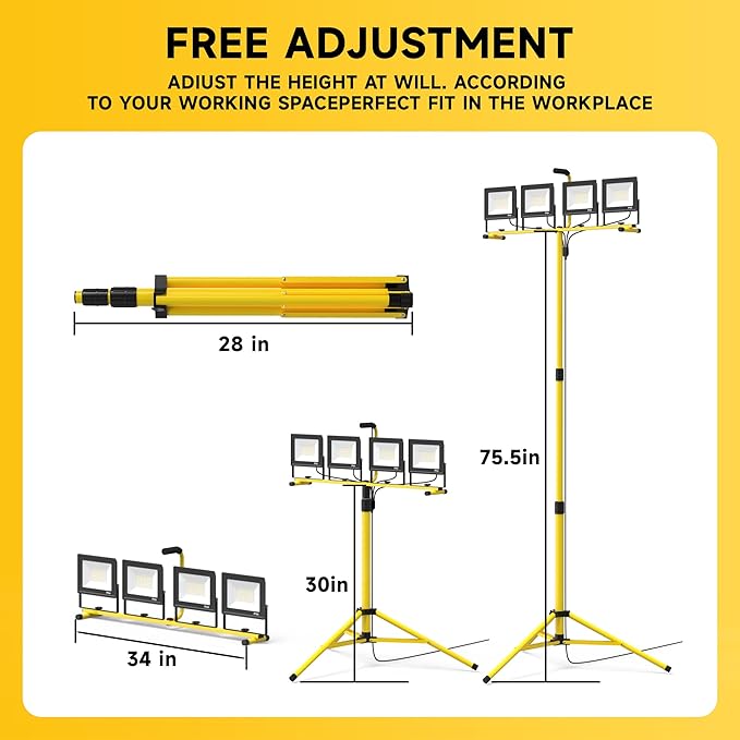 TOPRATED 2 Pack Led Work Light - Image 2