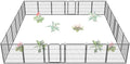 FXW Garden Fence Outdoor for The Yard – 32in x 54.7ft Heavy Duty Metal Animal by FXW