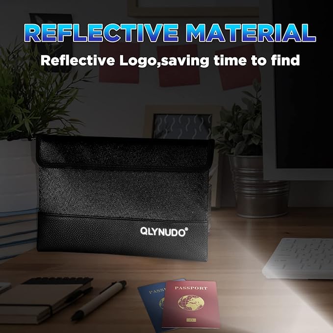 5200℉ Fireproof Document Bag, Fireproof Money Bag - Image 7