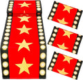 4 Pcs 13 x 72 Inch Movie Night Table Runner by WHQXFDZ