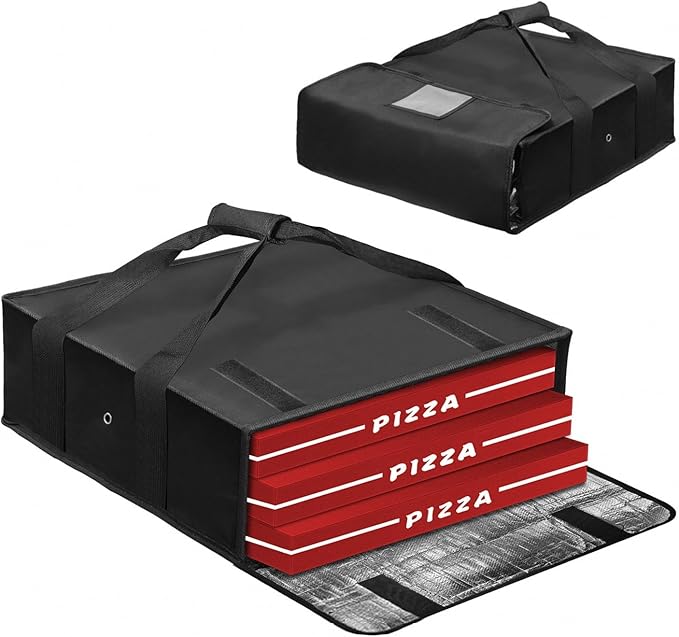 Insulated Pizza Delivery Bag, Pizza Warmer Bags, Insulated Food Delivery Bag by Unknown