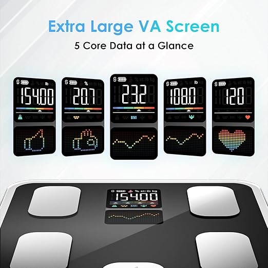 CLORIS Digital Bathroom Scale FSA&HSA Eligible - Image 2