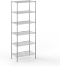 21" Deep x 36" Wide x 96" Height Wire Shelving Kit | 6-Tier | NSF Commercial by Regal+Altair