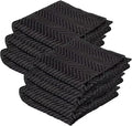 6 Pack Moving Blanket 40x 72" Moving Pads by BEIBOON