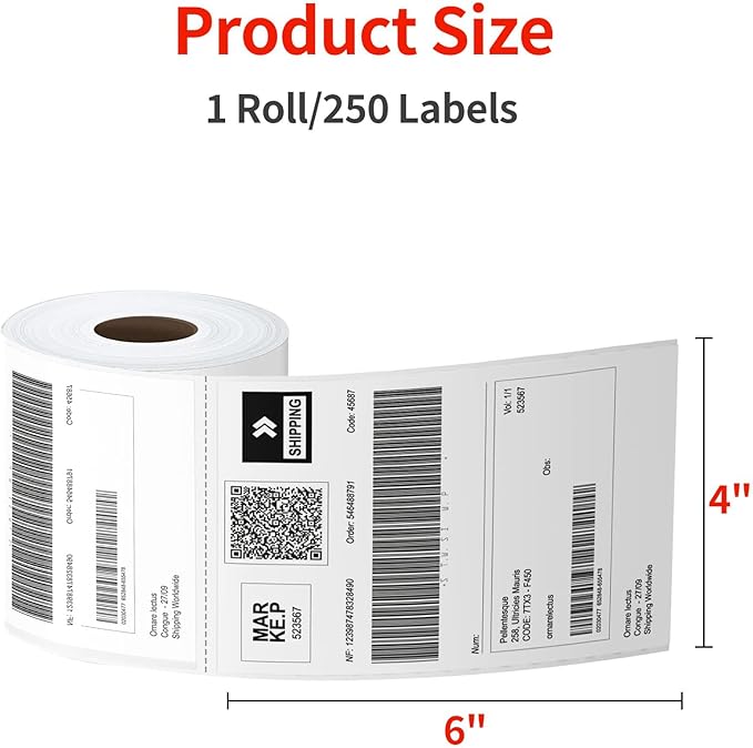 Thermal Labels 4x6 Roll - Image 3
