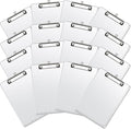 16 Pieces Metal Clipboard, A4 Letter Size 12.5 x 9 Inch Aluminum Edge Document by Henoyso