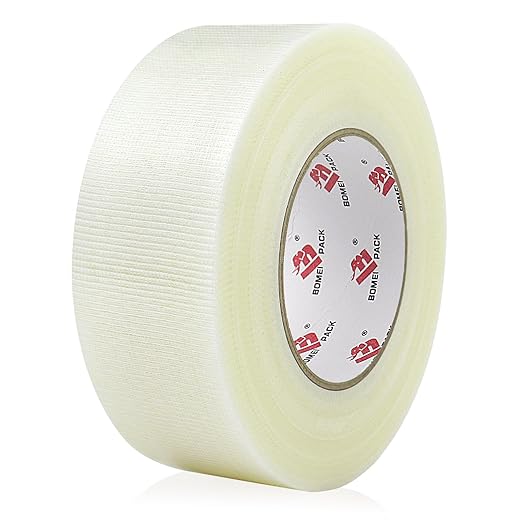 BOMEI PACK Duct Tape Clear Heavy Duty, Industrial Grade Clear Duct Tape by BOMEIPACK