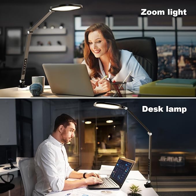 Desk Lamps for Home Office, Eye-Caring Led Desk Light - Image 2