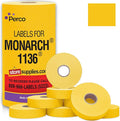 Perco Yellow Pricing Labels for Monarch 1136 Price Gun by Perco