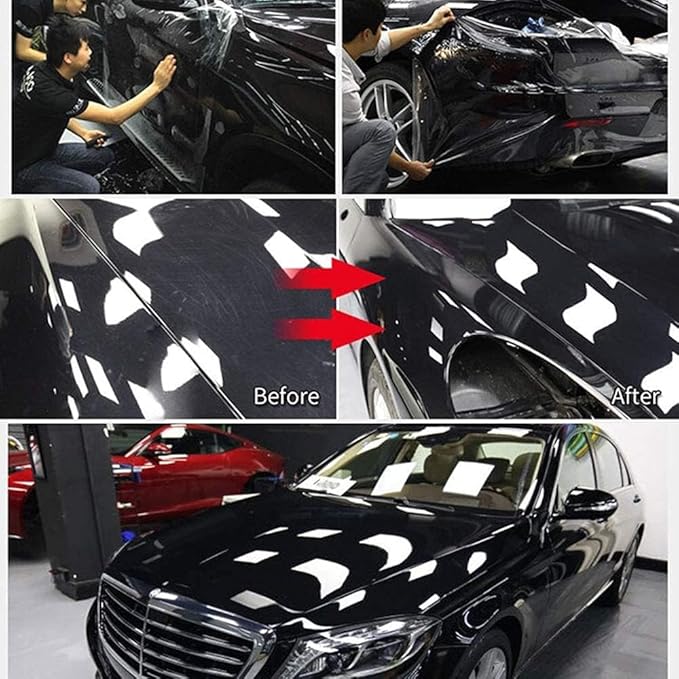7.5mil TPU Clear Car Paint Protection Film Self Healing Adhesive Automotive - Image 6