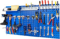 Goplus Garage Pegboard, Metal Pegboard Tool Organizer Kit by Goplus