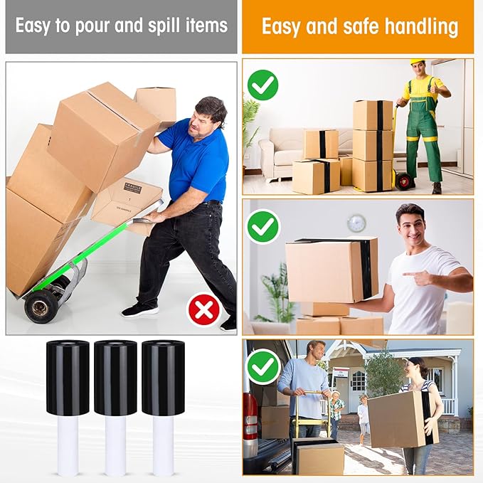 Sherr 5 Inch Stretch Shrink Film Roll Plastic Wrap - Image 5