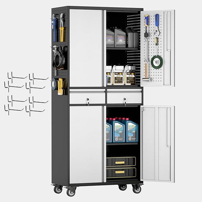 Aobabo Metal Storage Cabinet by Aobabo