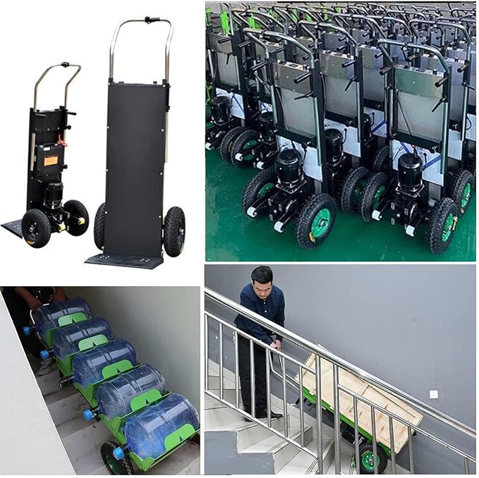 880lb Electric Stair Climbing Hand Trucks Dolly Cart - Image 7