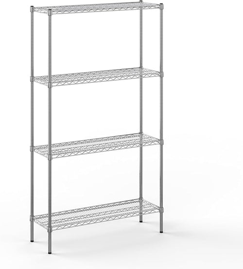 14" Deep x 42" Wide x 74" Height Wire Shelving Kit | 4-Tier | NSF Commercial by Regal+Altair