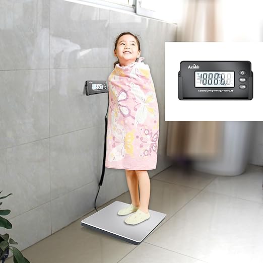 Heavy Duty Shipping Scale, 440 LBS high Precision Hidden Wall Mounted Display - Image 5