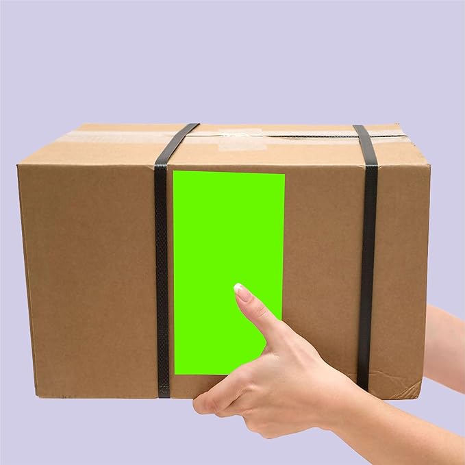 PARLAIM 3 X 5 Inch Rectangle Adhesive Color Coding Stickers, Square Inventory - Image 5