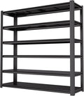 84“H 6T Garage Shelving Heavy Duty Storage Shelves 3500 LBS Adjustable Metal by LIJIUHOME