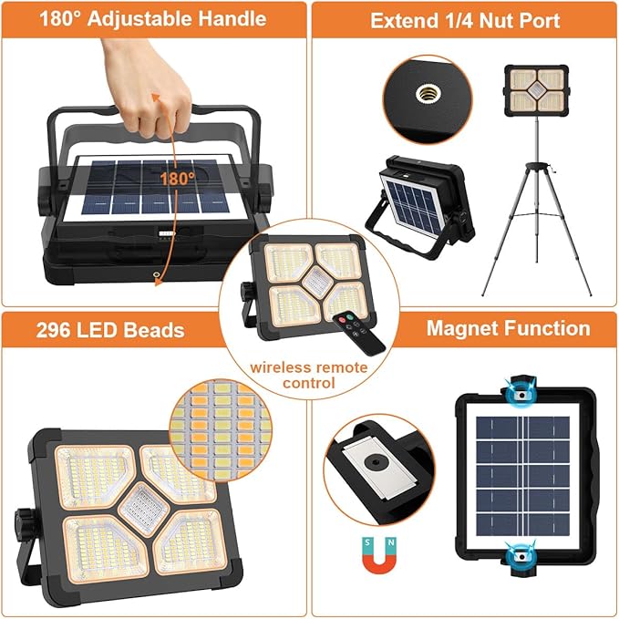 ERAY Rechargeable LED Work Light - Image 5