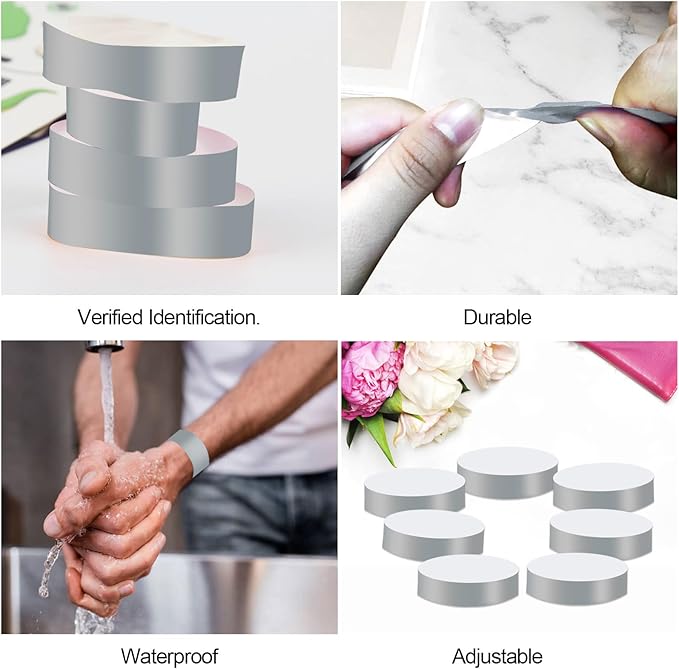 REHALY 1400 Pcs Wristbands for Events - Image 3