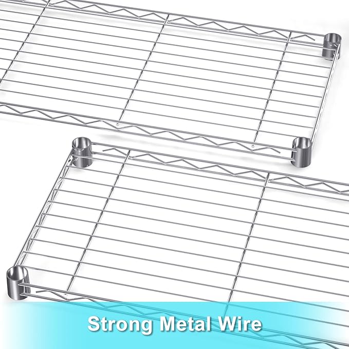 Auslar 4-Shelf Storage Shelves - Image 5