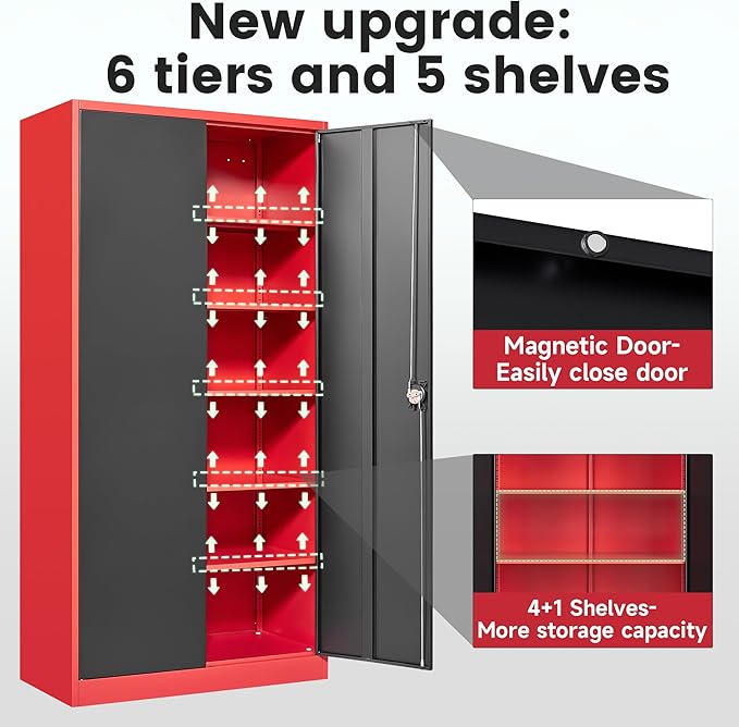 Letaya Metal Storage Cabinets - Image 5