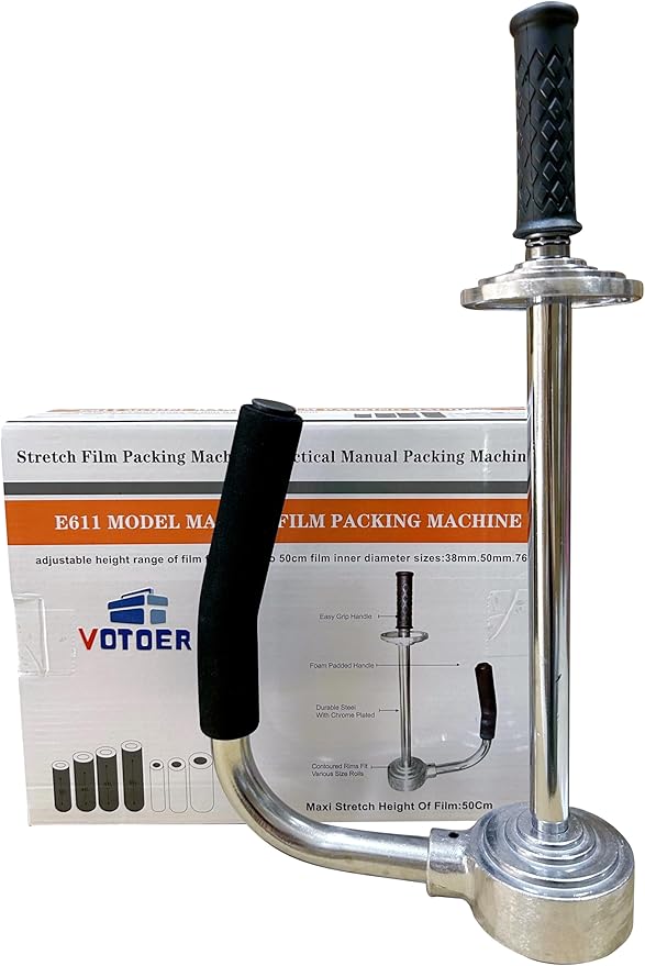 Pallet Stretch Film Packing Machine Shrink Wrap Dispenser Holder, Adjustable - Image 7