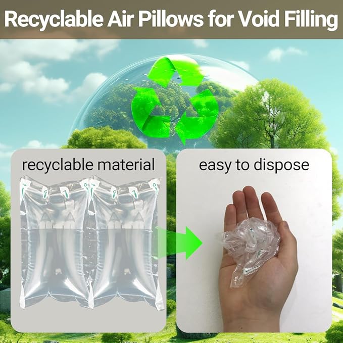 Packing Air Pillows for Shipping 300 Count Inflatable Packaging Air Bags - Image 7