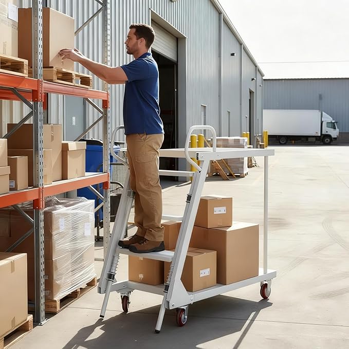 Heavy Duty Platform Truck Cart, Moving Flatbed Cart - Image 6