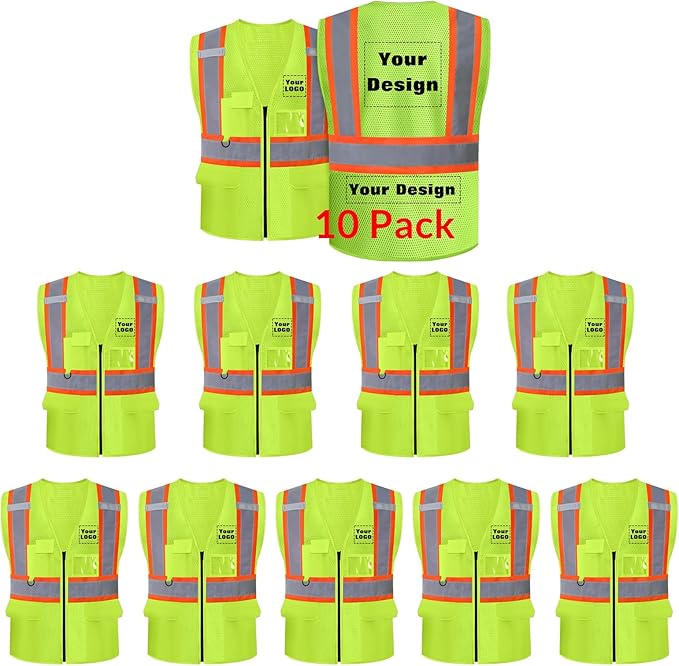 Safety Vest Customize Logo by evershare