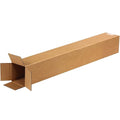 BOX USA Shipping Boxes 4"L x 4"W x 28"H, Storage Box by BOXUSA