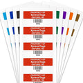 XpressTags 0.75"x1.5" Sequentially Custom Asset Barcoded Labels by XpressTags