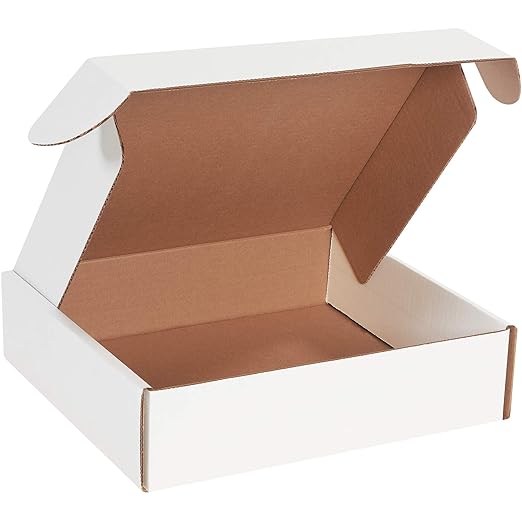 Box USA 12" Deluxe Shipping Boxes 12"L x 11"W x 3"H, Gifts or Bulk Business by BOXUSA