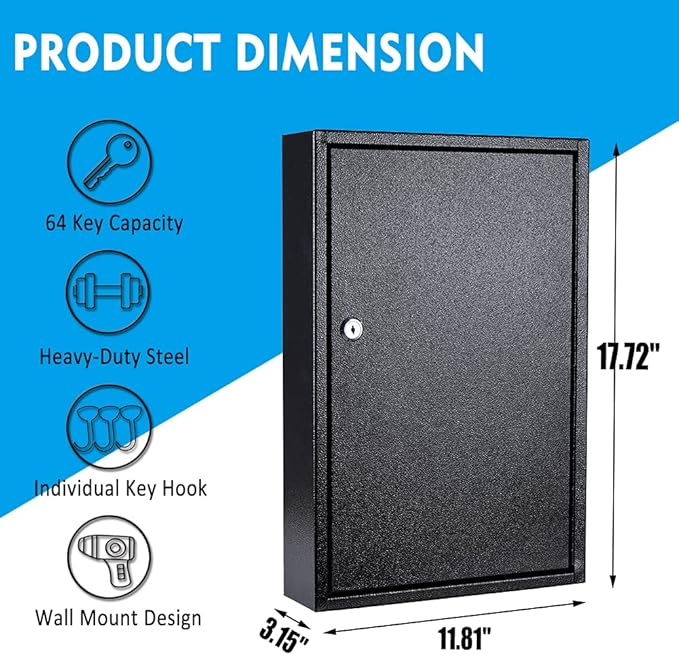 UMEKEN Metal Key Cabinet - Image 2