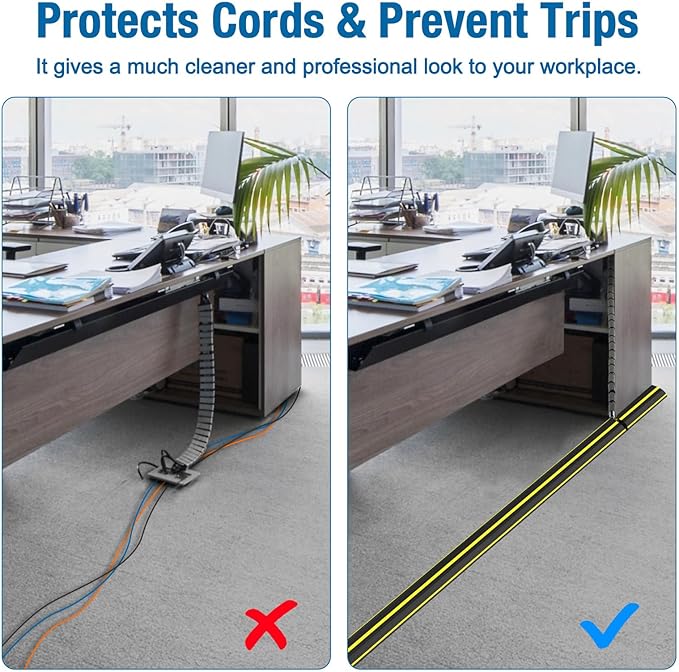 Eapele 6.5ft Cable Protector Cord Cover - Image 8