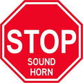 Stop "Sound Horn" by GraphicalWarehouse