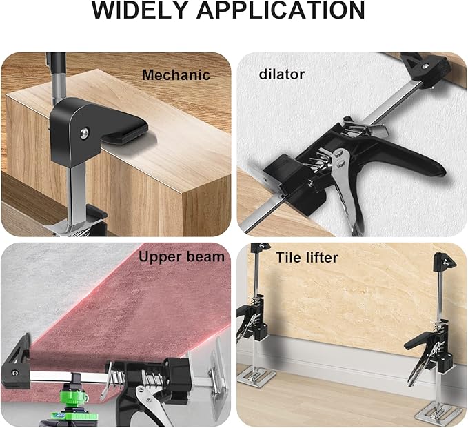 Labor Saving Arm Jack 2 Pack, 15.5 Inch Multifunctional Furniture Lifter Jacks - Image 2