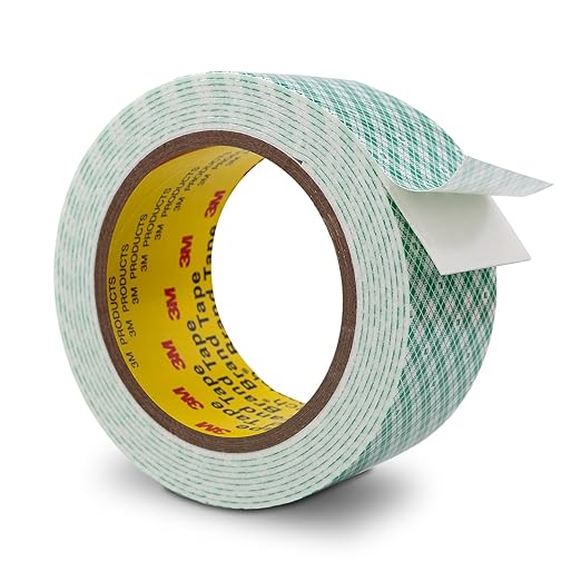 3M Double Sided Foam Tape 2.0"×10Ft 1 Pack White Double Coated Urethane Strong by 3MFullRangeProducts