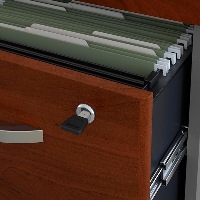 Bush Business Furniture Components 21" D Vertical 3-Drawer Mobile File Cabinet - Image 3