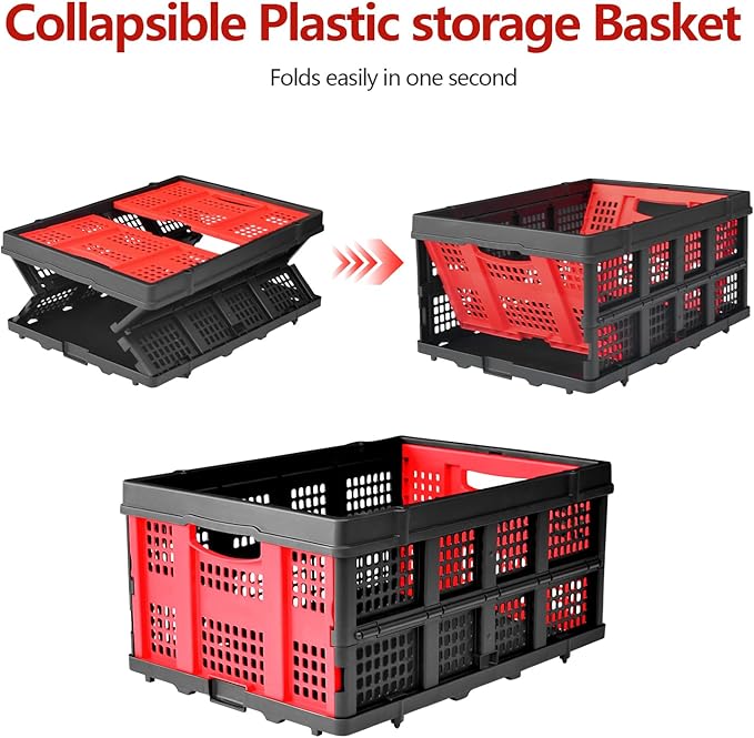 2 in 1 Hand Truck Dolly Foldable, 330LB Folding Hand Truck Heavy Duty Carrying - Image 3