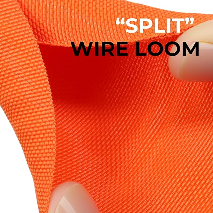 1/2 inch Split Braided Cable Management Sleeve - Image 3