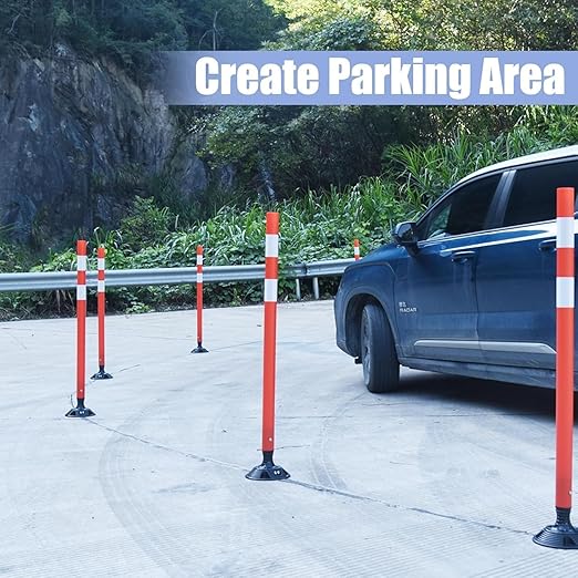 BESEA 8PCS 36" Traffic Delineator Posts - Image 7