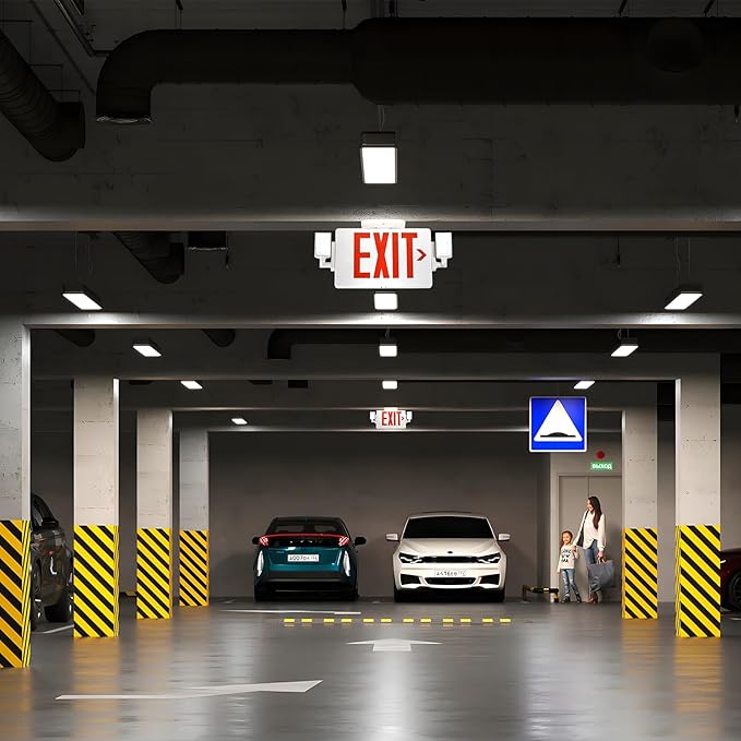 Gruenlich LED Combo Exit Sign, Emergency Light - Image 8