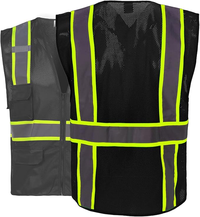 FONIRRA 3 Pack Hi Vis Safety Vest - Image 2