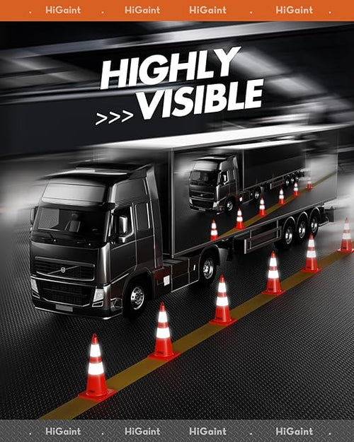 12 Pack HiGiant 28 inch Traffic Safety Cones - Image 2