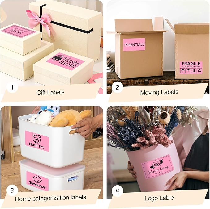 3x5 Inch Thermal Label Stickers, Moving Boxes, Address & Inventory Organization - Image 6