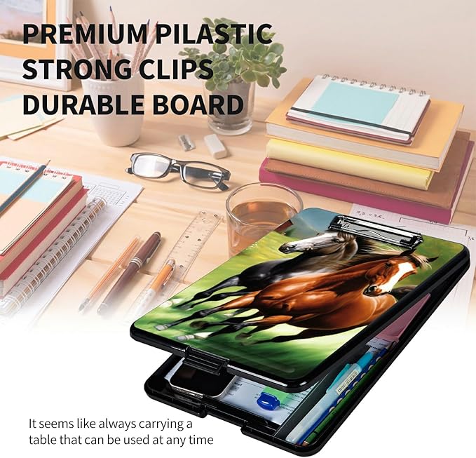 A4 Clipboards, Heavy Duty Waterproof Nursing Plastic Folder Clipboard - Image 6